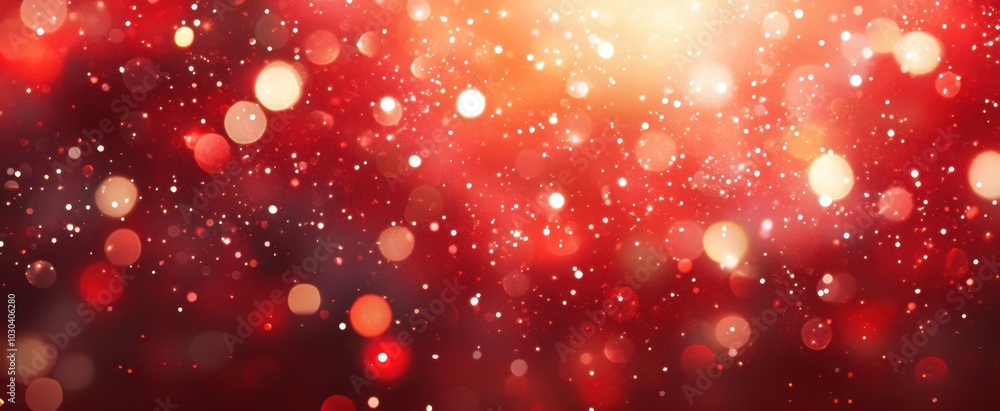 The Bright Red Bokeh Light The Bright Red Bokeh Light