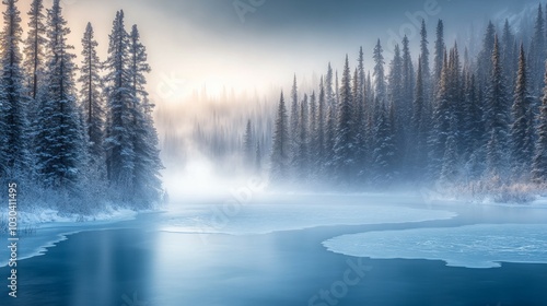 Icy Wilderness, Frozen lakes