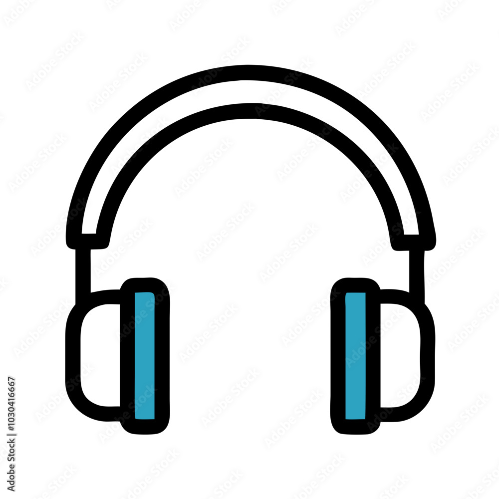 Mental Health Audio Therapy Icon headphones Mental Health Audio Therapy Icon headphones