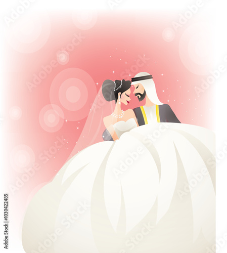 Emirati Groom & Bride