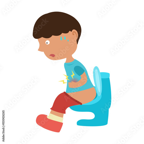 food poisoning diarrhea disease symptoms concept