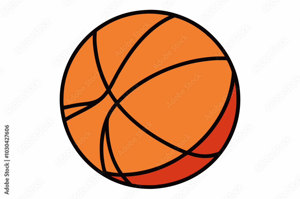 High Quality Basketball Vector Illustration High Quality Basketball Vector Illustration