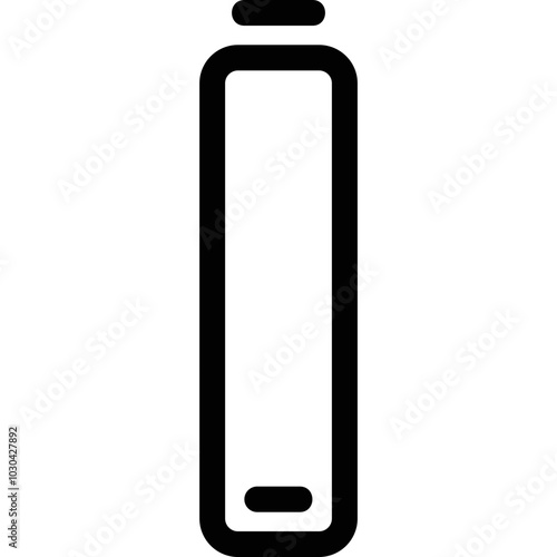 Simple vector icon battery