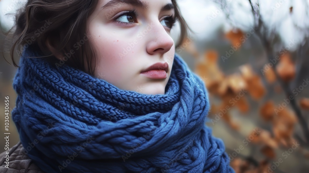 This is a beautiful, handmade blue wool scarf. It's thick and cozy, perfect for keeping you warm in winter. The deep sapphire color is really elegant. This is a beautiful, handmade blue wool scarf. It's thick and cozy, perfect for keeping you warm in winter. The deep sapphire color is really elegant.