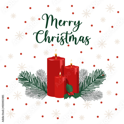 Christmas card - hand drawn cute flyers. Postcards with lettering and Christmas background.Vector illustration.