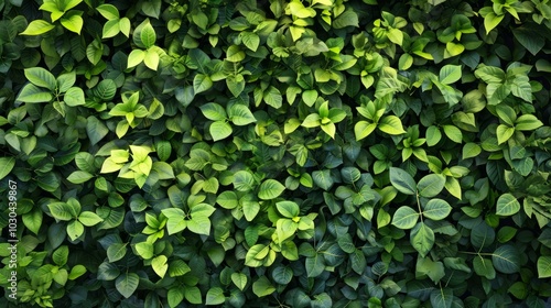 Enchanting Tapestry of Lush Greenery: An Abstract Natural Background Wall in Aspect Ratio