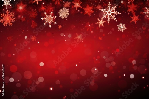 Christmas banner snowflake backgrounds pattern.