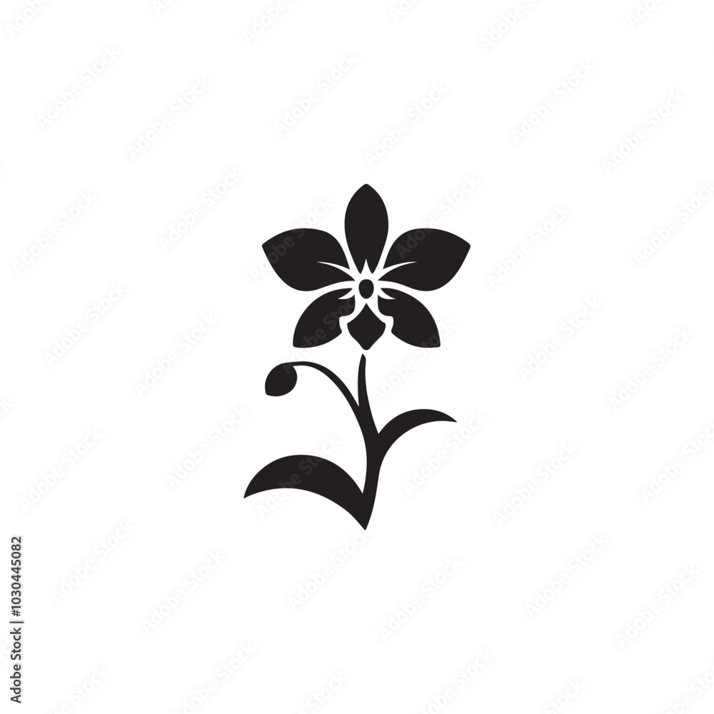 Black Orchid Silhouette Vector - An Elegant and Simple Floral Design Showcasing the Beautiful Silhouette of Orchid Flowers, Ideal for Creative Nature-inspired Branding and Botanical Projects.
Black Orchid Silhouette Vector - An Elegant and Simple Floral Design Showcasing the Beautiful Silhouette of Orchid Flowers, Ideal for Creative Nature-inspired Branding and Botanical Projects.