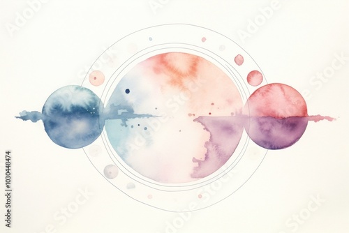 Wallpaper Mural Minimal horizontal clean astrology zodiac with shape edge in bottom border space astronomy universe. Torontodigital.ca