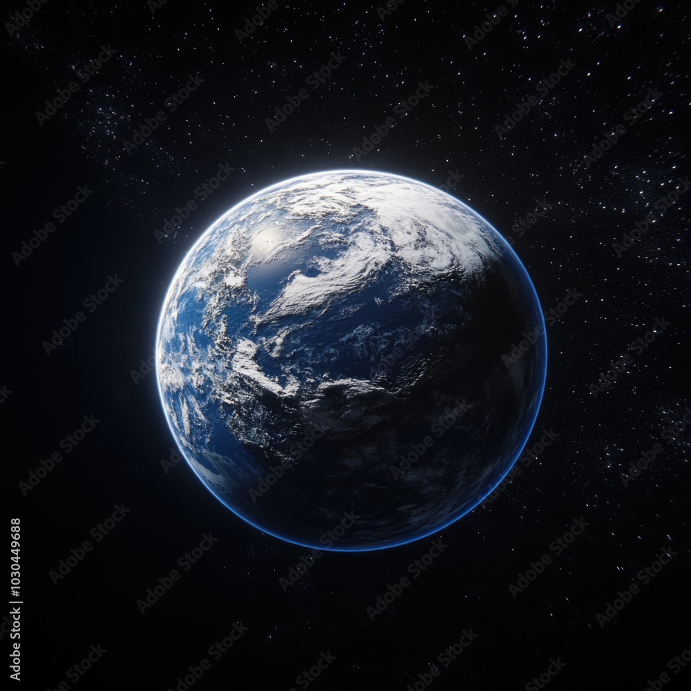 View of the planet Earth from orbit. View of the planet Earth from orbit.