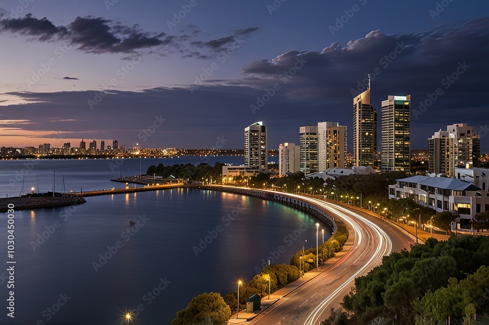 Obraz premium Applecross is a riverside suburb of Perth, Western Australia, bounded by Canning Highway and the Swan River.