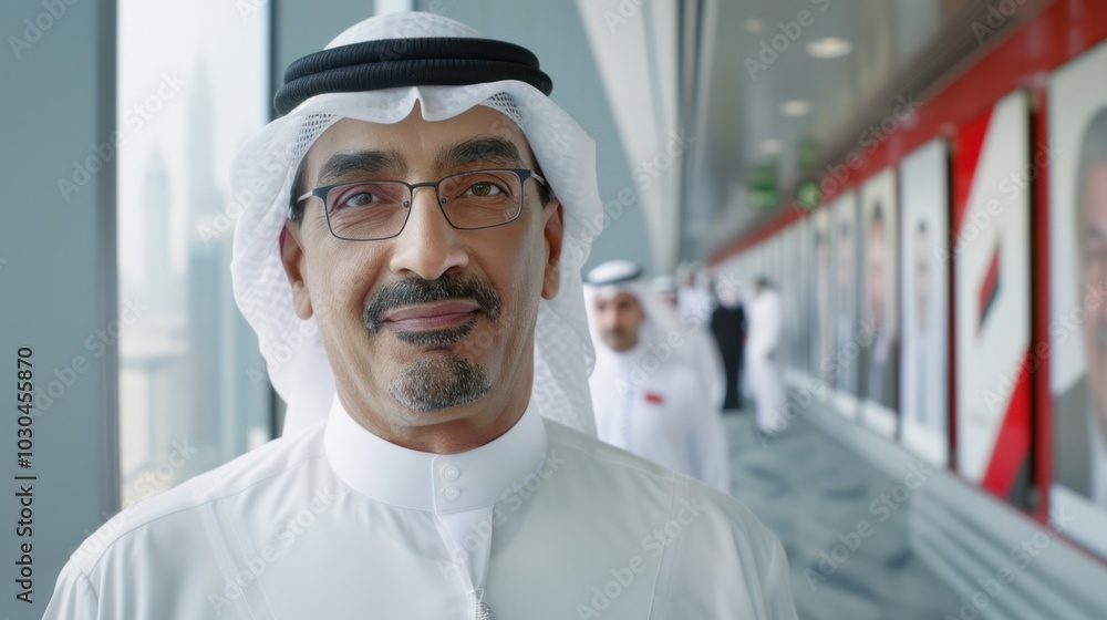 Portrait of a Middle Eastern Man in Traditional Clothing Portrait of a Middle Eastern Man in Traditional Clothing