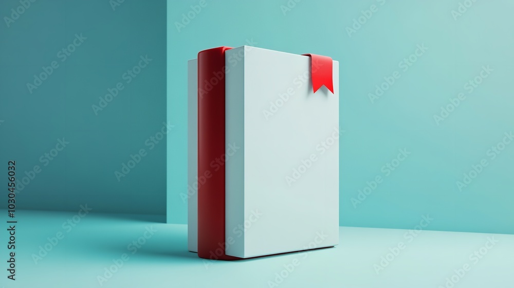 photorealistic book mockup on light grey background photorealistic book mockup on light grey background