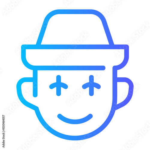 pantomime gradient icon