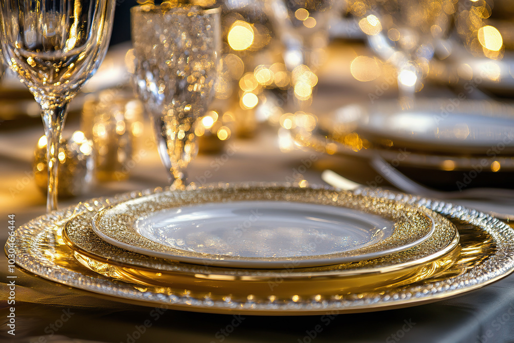 exquisite table setting featuring sparkling decor and fine dishes for special occasion exquisite table setting featuring sparkling decor and fine dishes for special occasion