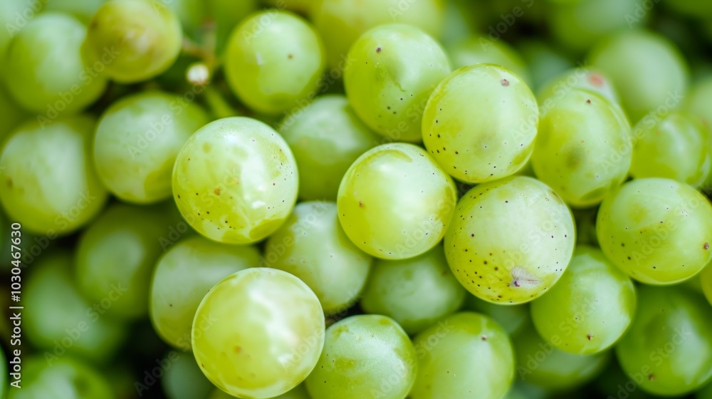 Captivating Close-up: Exploring the Lush Background and Textured Beauty of Green Kishmish Grapes - A Captivating Close-up: Exploring the Lush Background and Textured Beauty of Green Kishmish Grapes - A