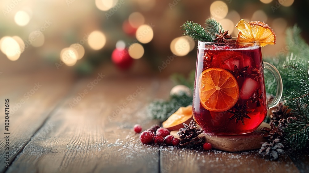 Mulled wine with spices Mulled wine with spices