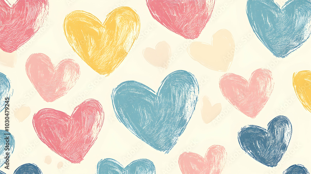 background with hearts background with hearts