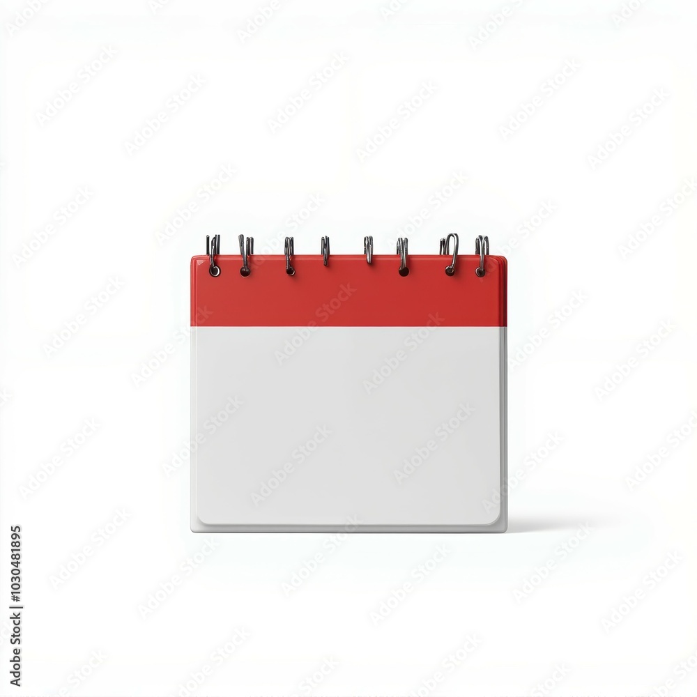A minimalistic, blank notepad with a red top, perfect for jotting down notes or reminders. A minimalistic, blank notepad with a red top, perfect for jotting down notes or reminders.