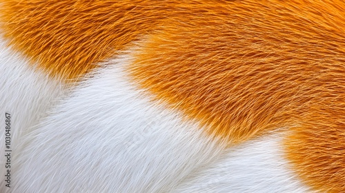 Intricate Fur Texture of a Wild Animal with Soft and Dense Hairs