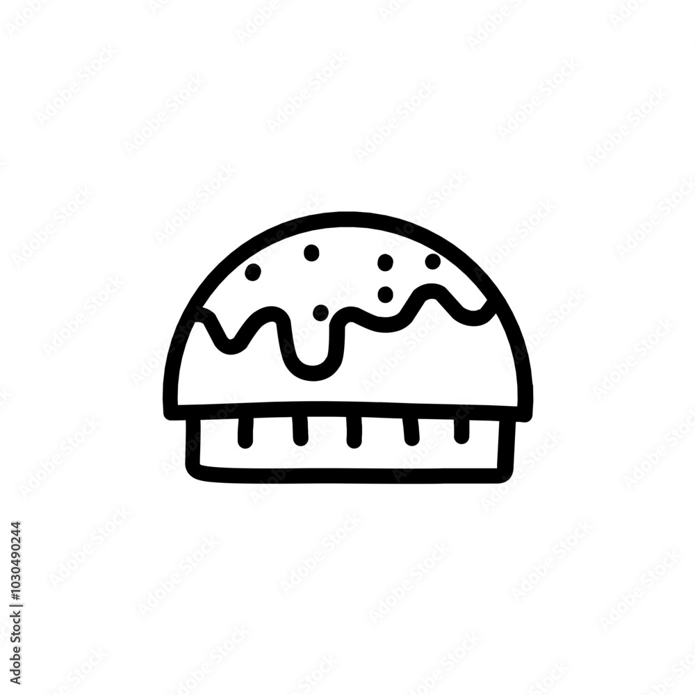 Cake Icon Vector Cake Icon Vector