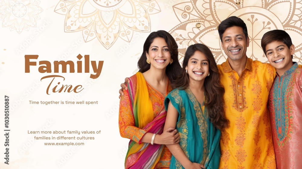 Family time Facebook cover template Family time Facebook cover template