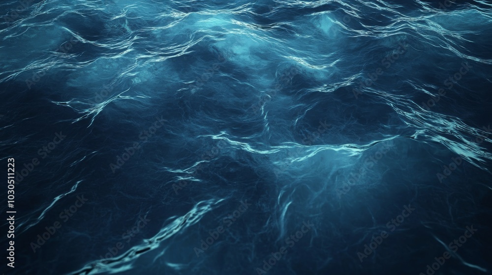 Deep blue sea texture, calming background of water surface. Deep blue sea texture, calming background of water surface.