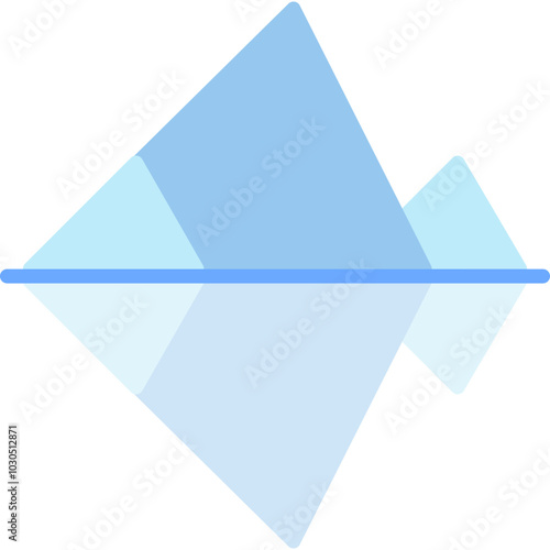 Free Download Iceberg icon - GFXLoad