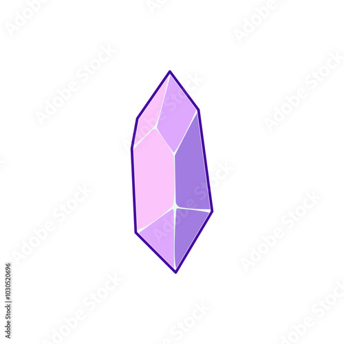 Cartoon Crystals Stone  Illustrations