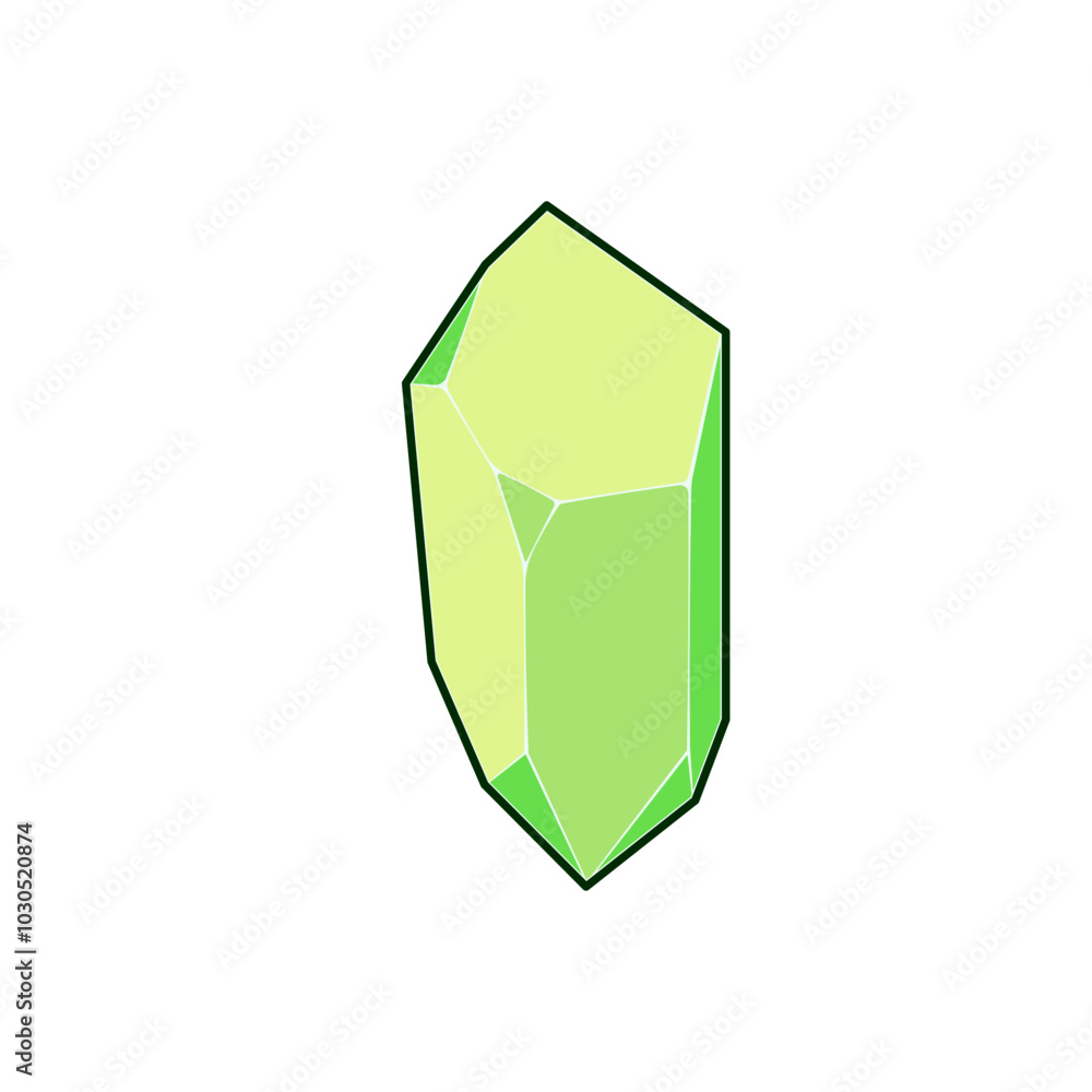 Cartoon Crystals Stone  Illustrations