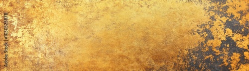 Gold textured surface with distressed vintage look