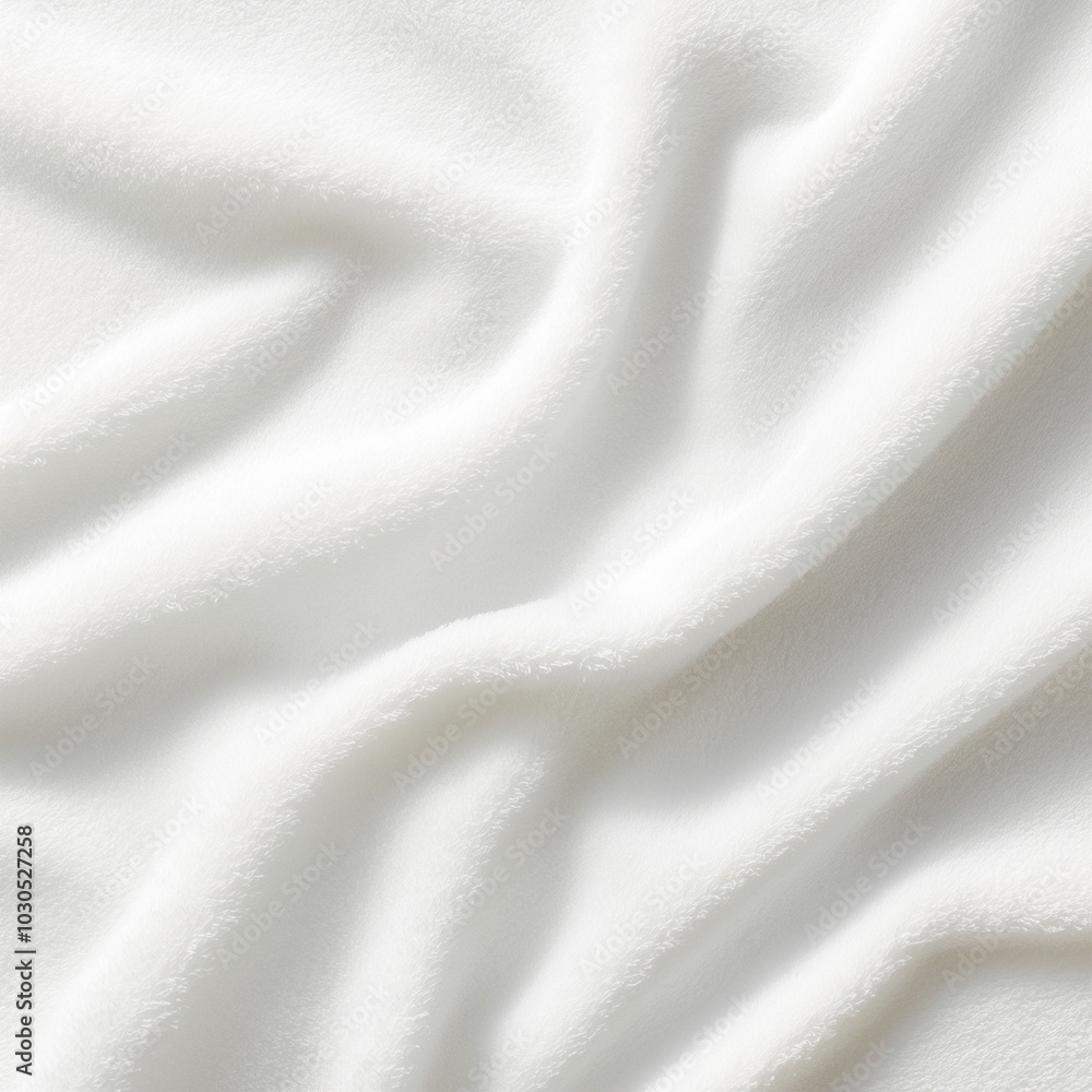 Fototapeta premium white cotton fabric towel texture background