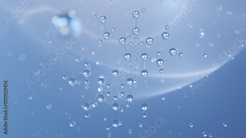 Wallpaper Mural sucrose molecular structure, 3d model molecule, disaccharide, structural chemical formula view from a microscope Torontodigital.ca