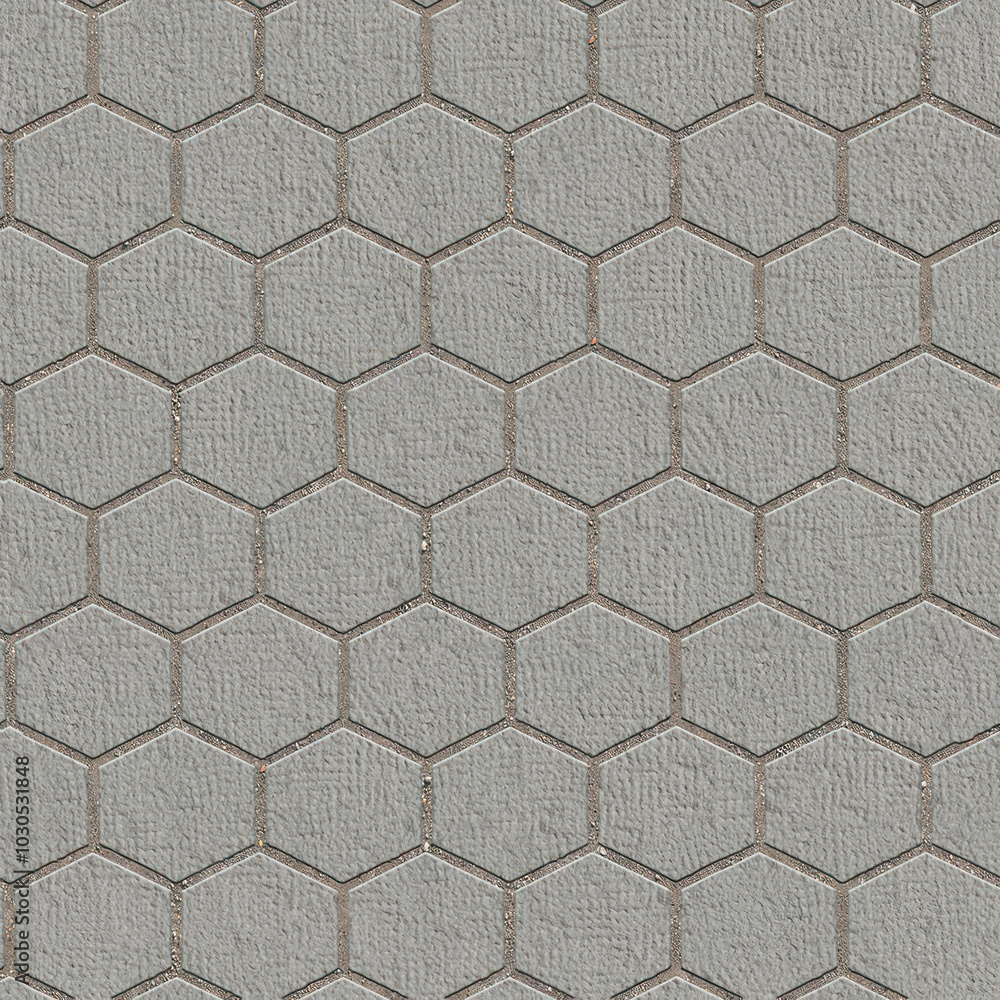 Concrete paving hexagon texture seamless Concrete paving hexagon texture seamless