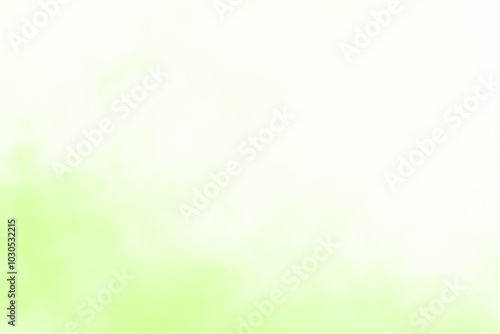 Pastel green Smoke Cloud on Clear Background, Smoke on transparent background