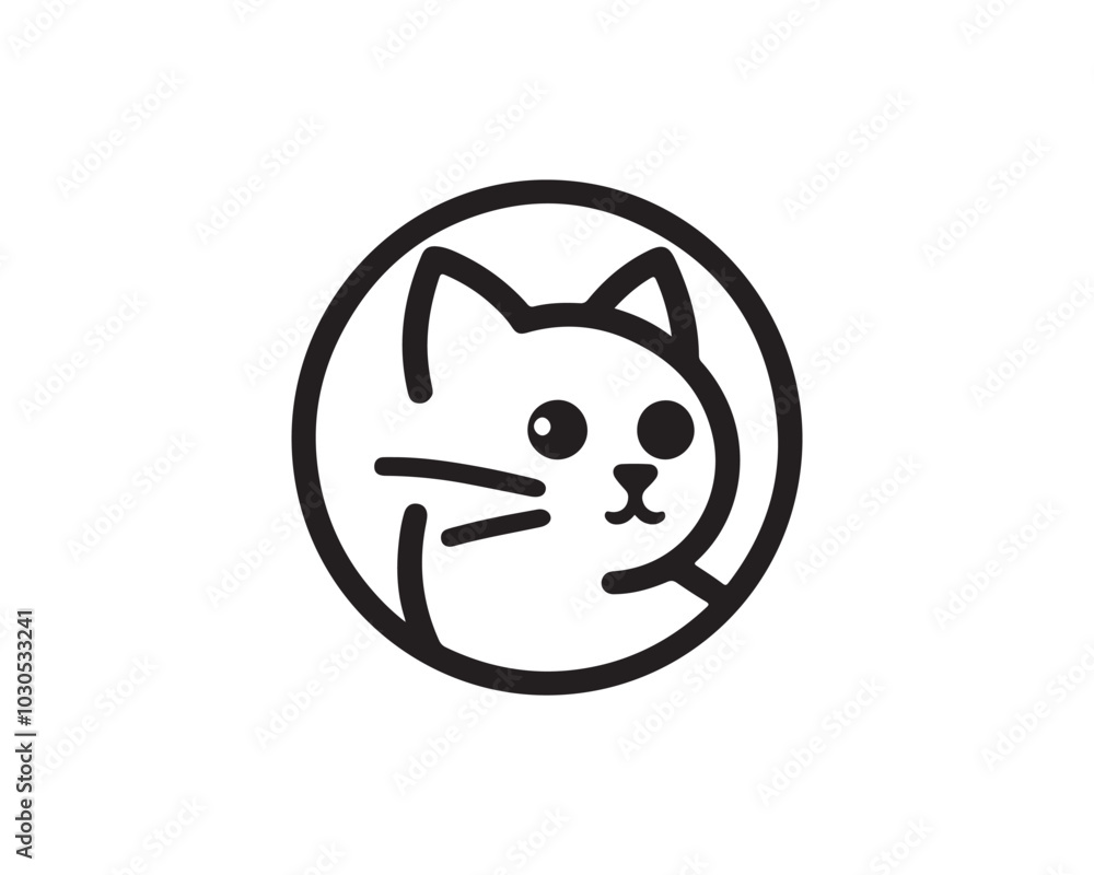 cat and mouse icon vector illustration cat and mouse icon vector illustration