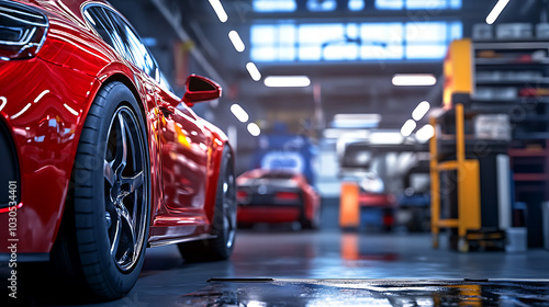 Car Care, wallpaper, a center for car maintenance and cleaning