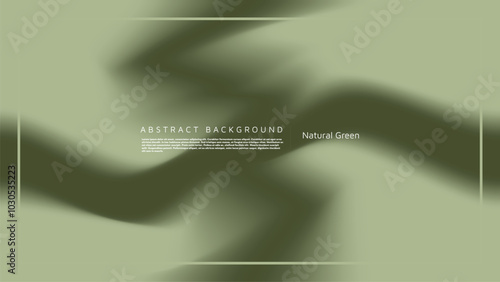 silky gradient abstract background in dark green,