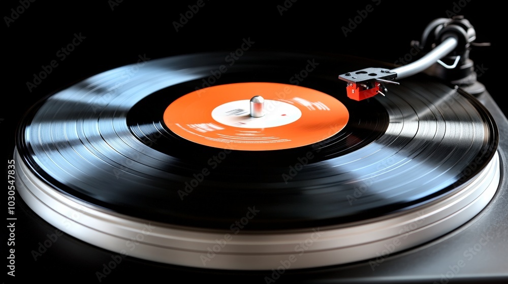 Vinyl Record Close Up. Vinyl Record Close Up.