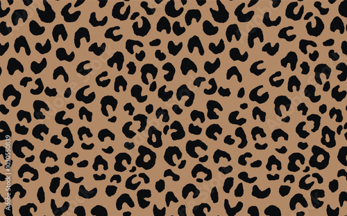 Abstract modern leopard seamless pattern. Animals trendy background. Color decorative vector stock illustration for print, card, postcard, fabric, textile. Modern ornament of stylized skin