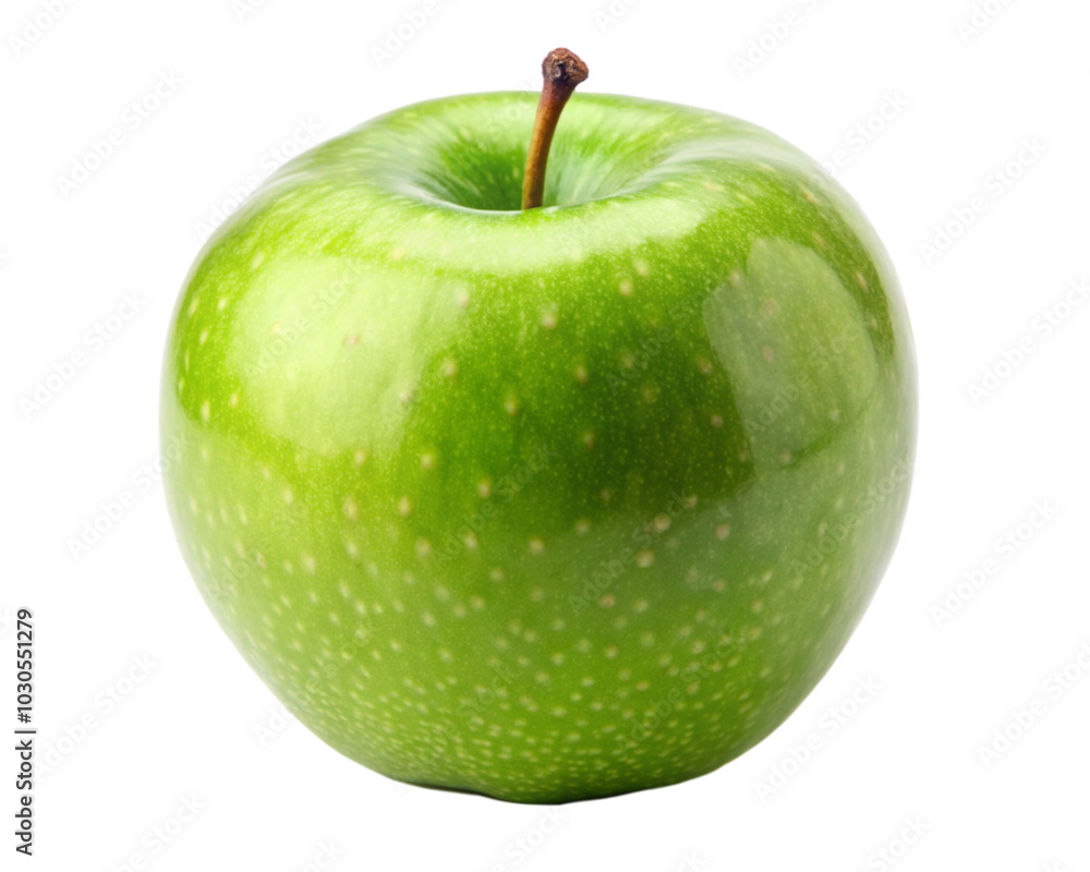 green apple isolated on white green apple isolated on white