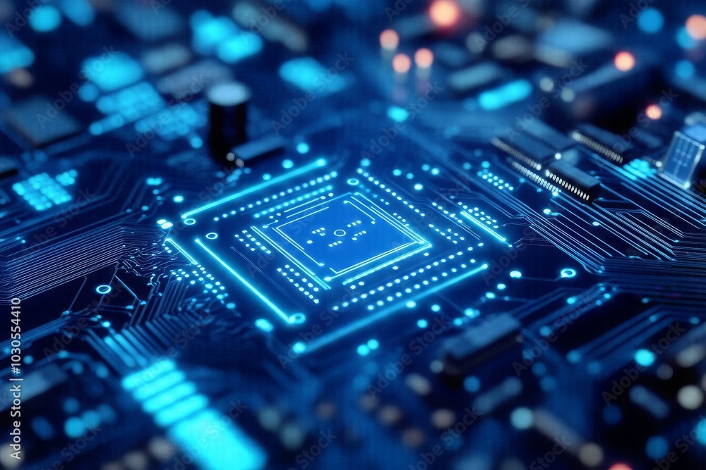 Abstract circuit board technology background Abstract circuit board technology background