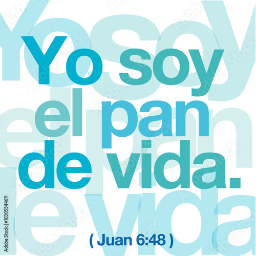 Print Jesús su palabra evangelio el pan de vida