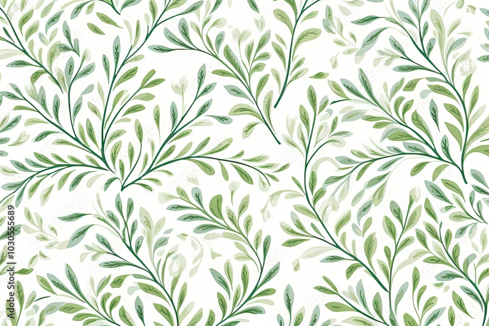 Pattern backgrounds branch green. Pattern backgrounds branch green.
