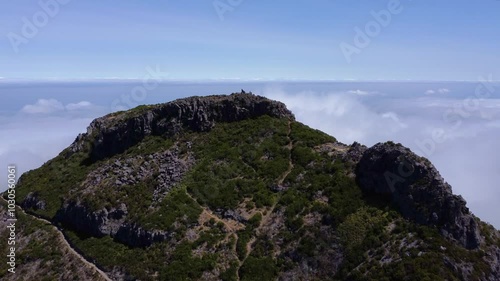 Drone Over Madeira’s Majestic Mountain Peaks