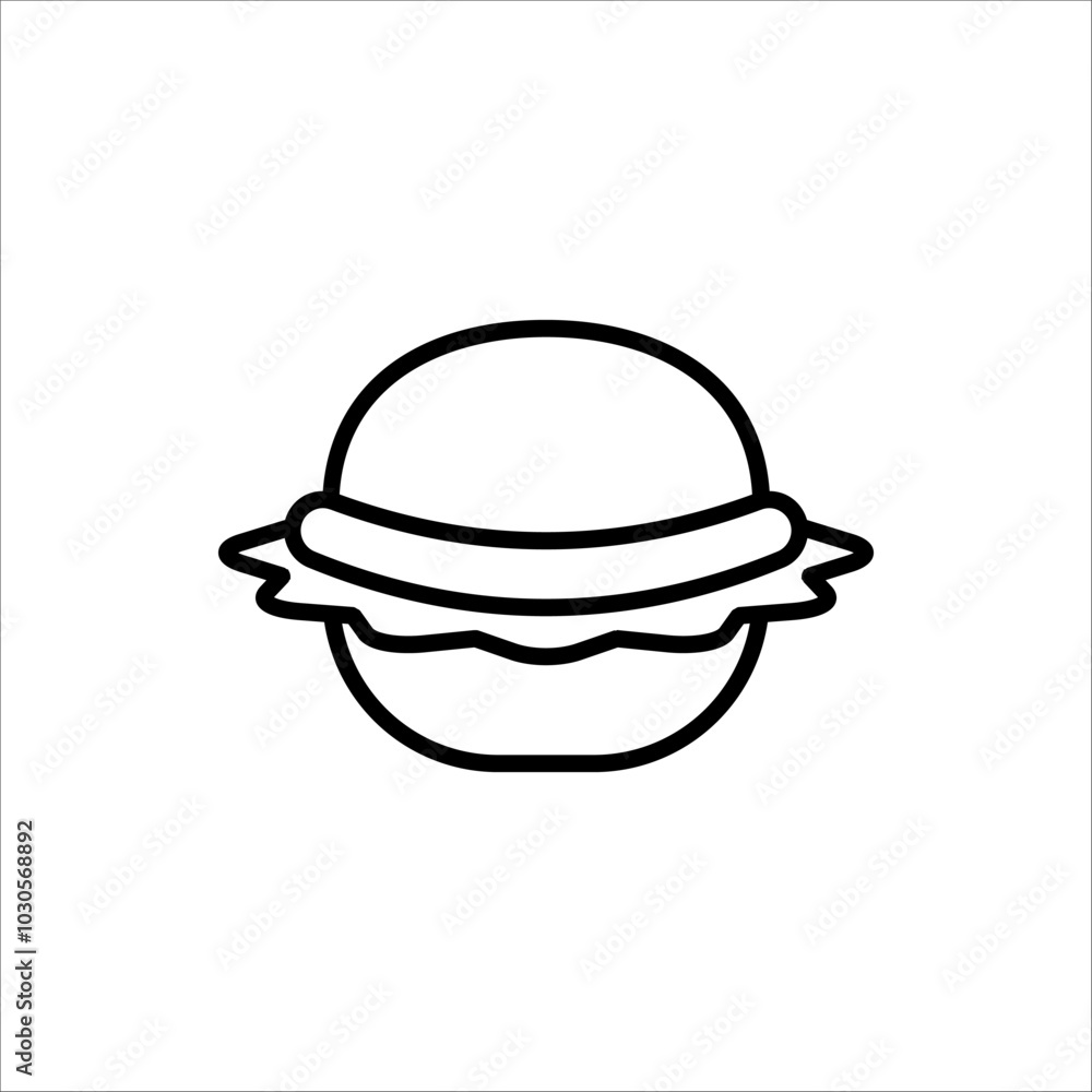 Burger icon. Cheese burger or Hamburger Symbol. For web design. vector illustration on white background. Burger icon. Cheese burger or Hamburger Symbol. For web design. vector illustration on white background.