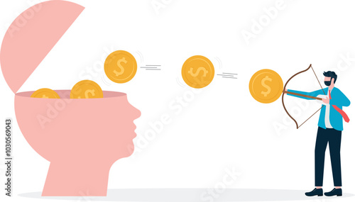 The idea of money thinking or wealth, developing business knowledge or financial and financial education,

