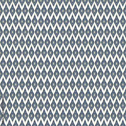 ikat pattern seamless background wallpaper decoration texture textile design 