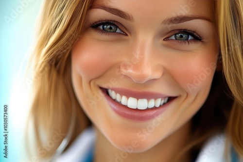 Friendly Female Medical Professional in Her Office