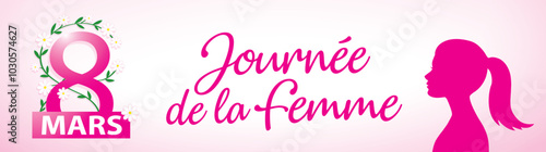 Obraz na płótnie Journée de la femme 1 w salonie